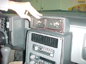 1994 Ford Crown Victoria - Dashboard gauges for voltage and amperage are visible in this interior shot.