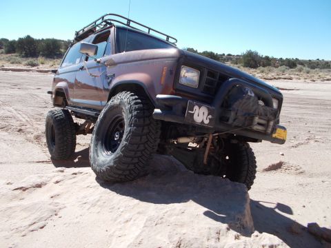 1986 Ford Bronco II - This modified Ford Bronco II is equipped for off-road adventures.