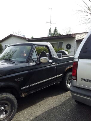 1995 Ford Bronco - First time topless since I bought the Bronco.