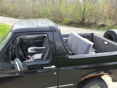 1995 Ford Bronco - First time topless since I bought the Bronco.