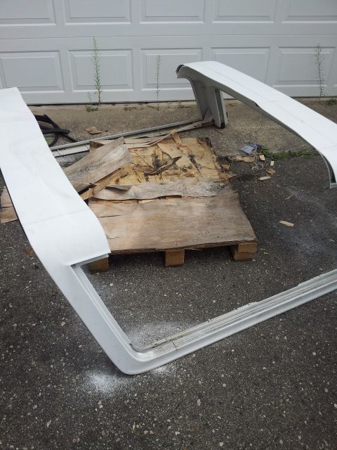 1995 Ford Bronco - Attacked with a sawzall.