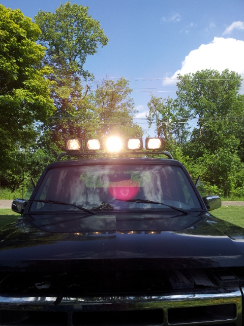 1995 Ford Bronco - Lit up!