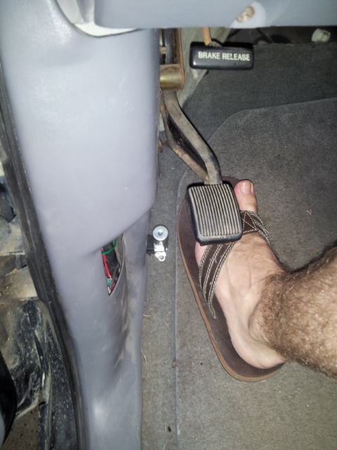 1995 Ford Bronco - That's right, dimmer switch!
