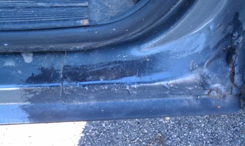 1990 Ford Bronco - My not so bad rear door pillar