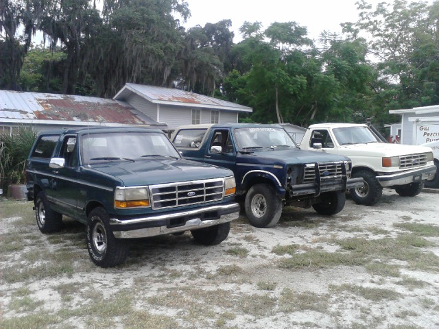 1996 Ford Bronco in 2013