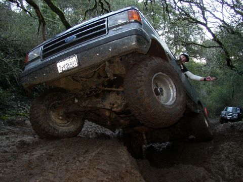 1989 Ford Bronco - gettin it, oh yeah!