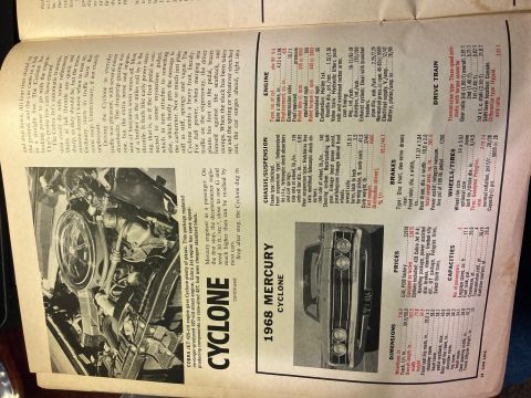 1968 Mercury Cougar photo