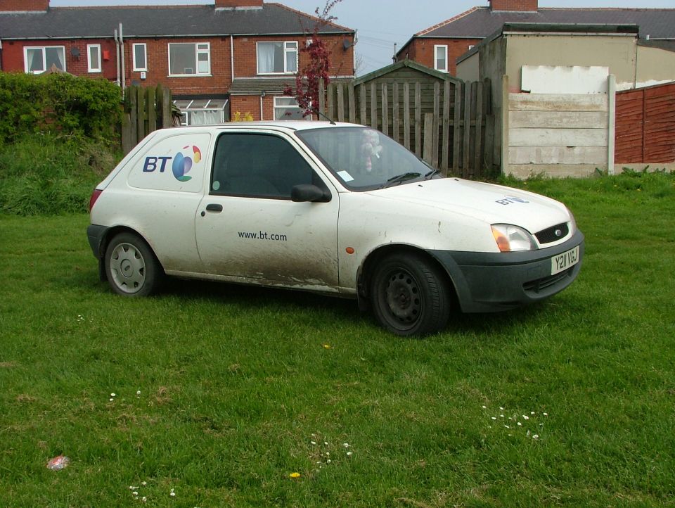2001 Ford Fiesta “work van”