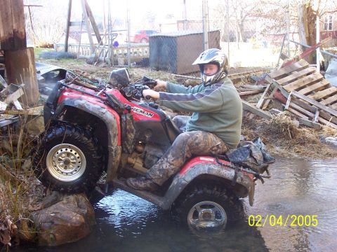 2003 Honda RUBICON “Muddy  Monster”