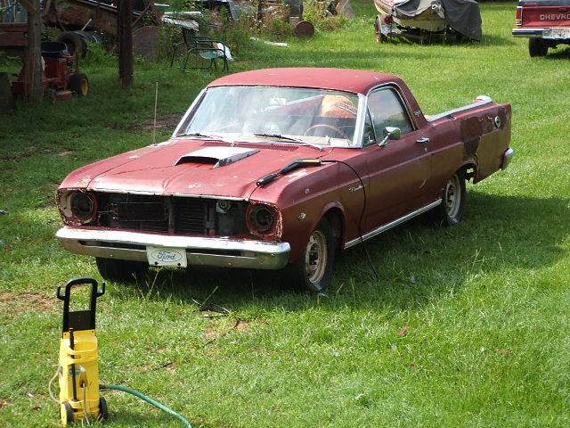 1966 Ford Ranchero “Rusty project”