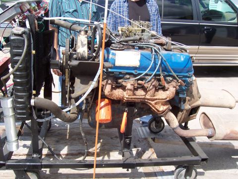 1978 Ford Wagon “engine run test stand”