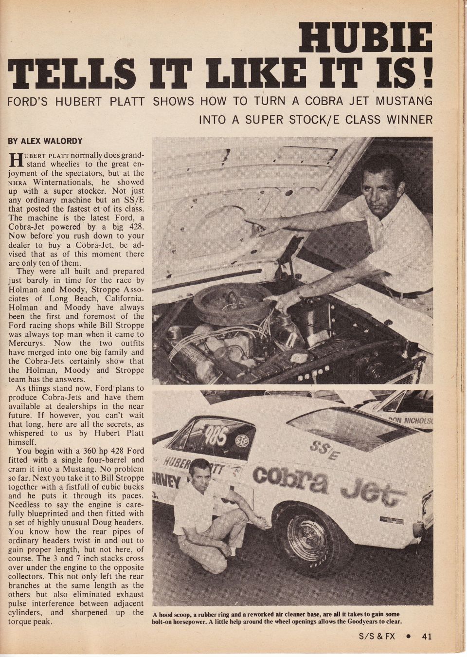 1968 Ford Mustang “428 Cobra Jet”