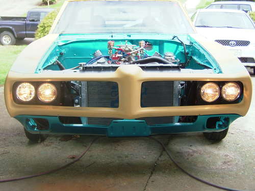 1969 Pontiac GTO “flaming goat”