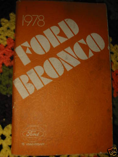1978 Ford Bronco photo