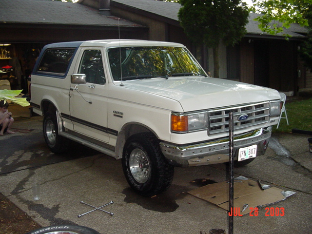 1987 Ford Bronco “I Donno”