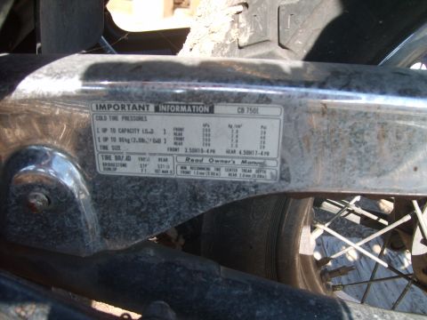 1979 Honda CB750 photo