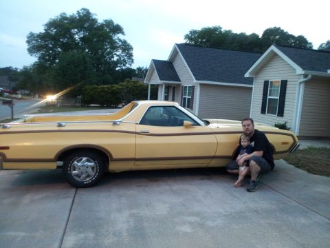 1972 Ford Ranchero “daddys toy”