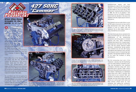 427 SOHC Cammer